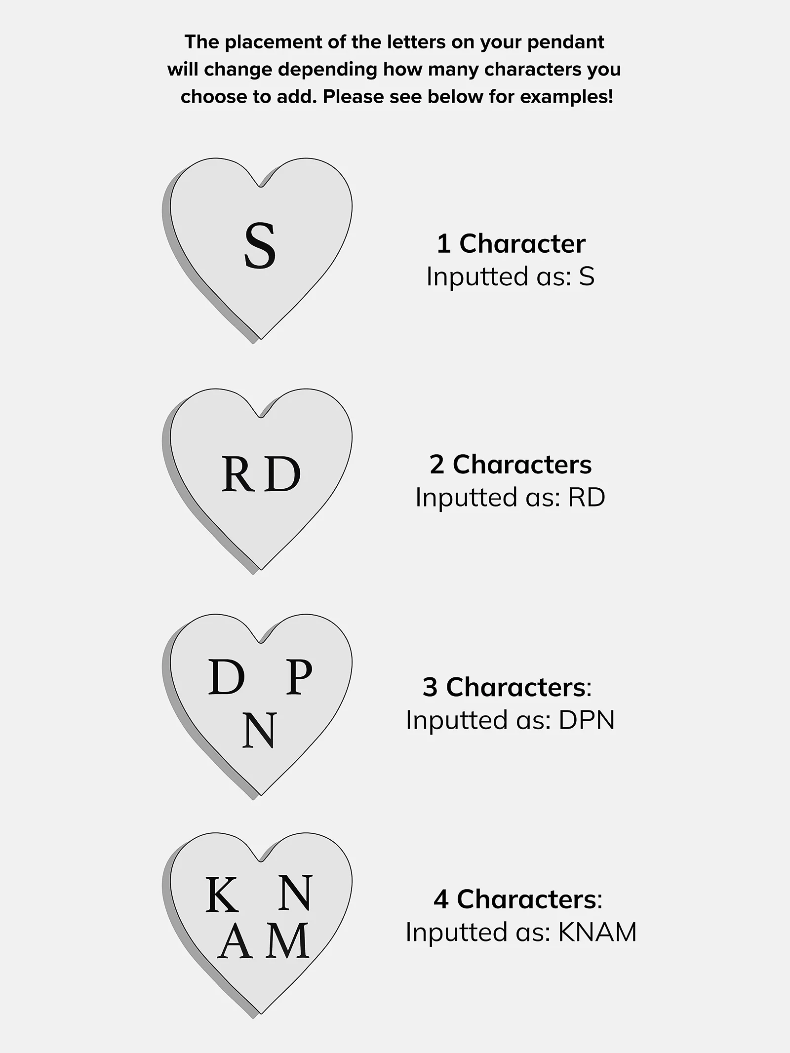 14K Gold Custom Bubble Heart Necklace - 14K Gold - Image 5