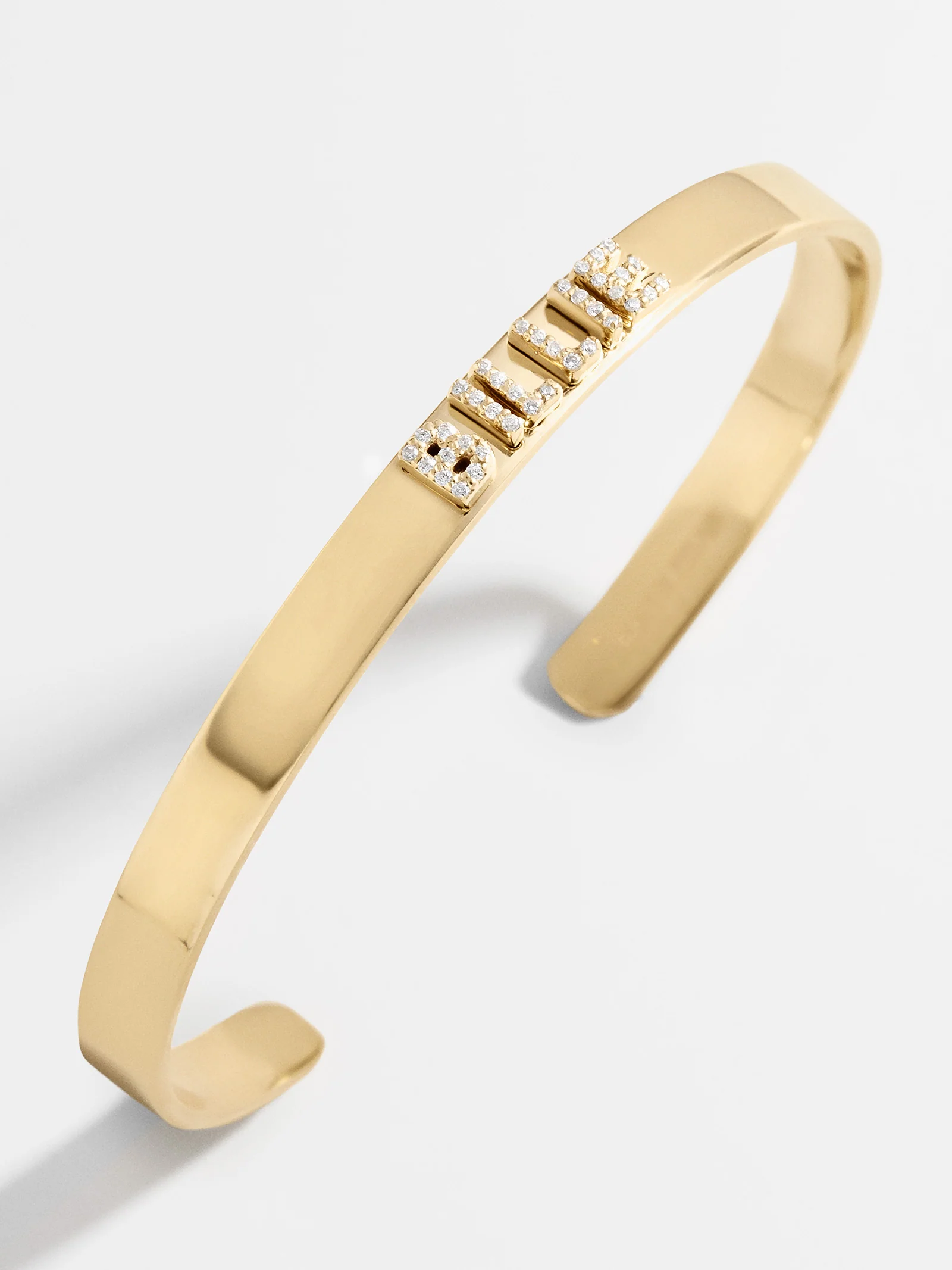 14K Gold Custom Cuff Bracelet - Image 5