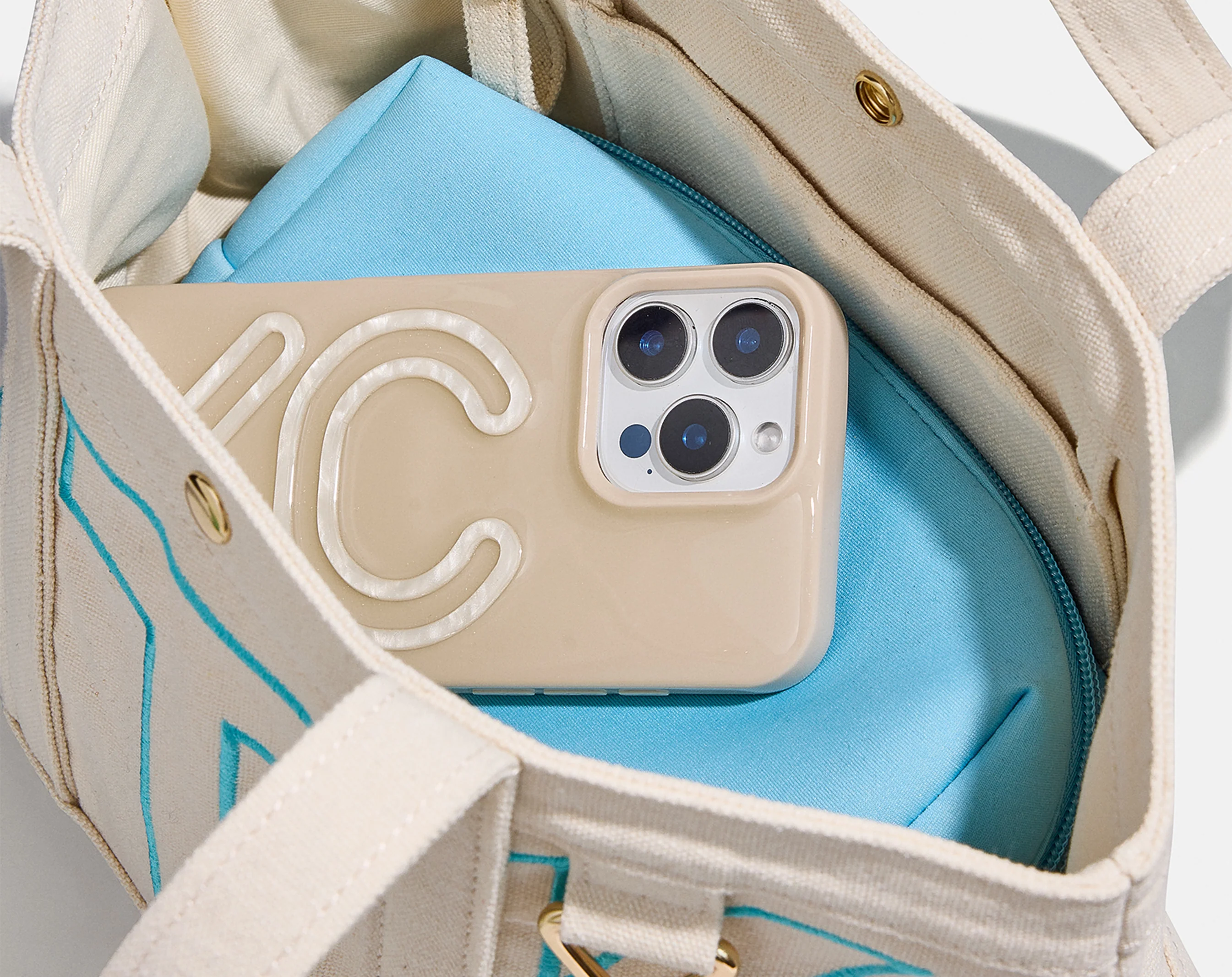 Custom Alpha Tote - Natural Sand - Image 5