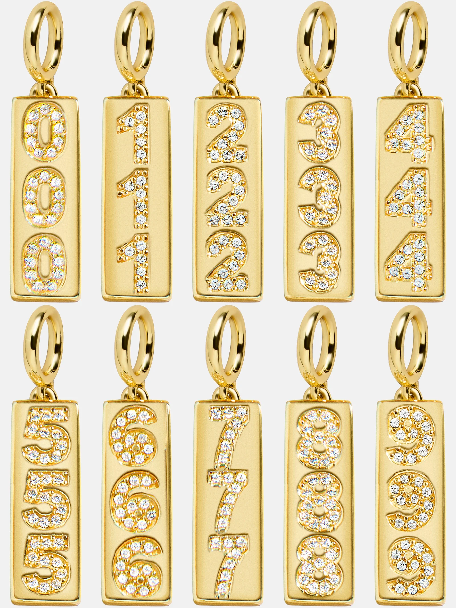 Angel Number Cluster Charm - 333 - Image 3