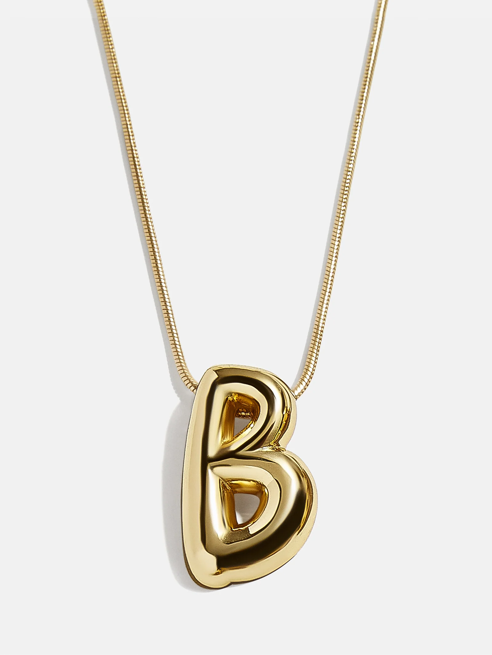 Bubble Initial Necklace - Image 3