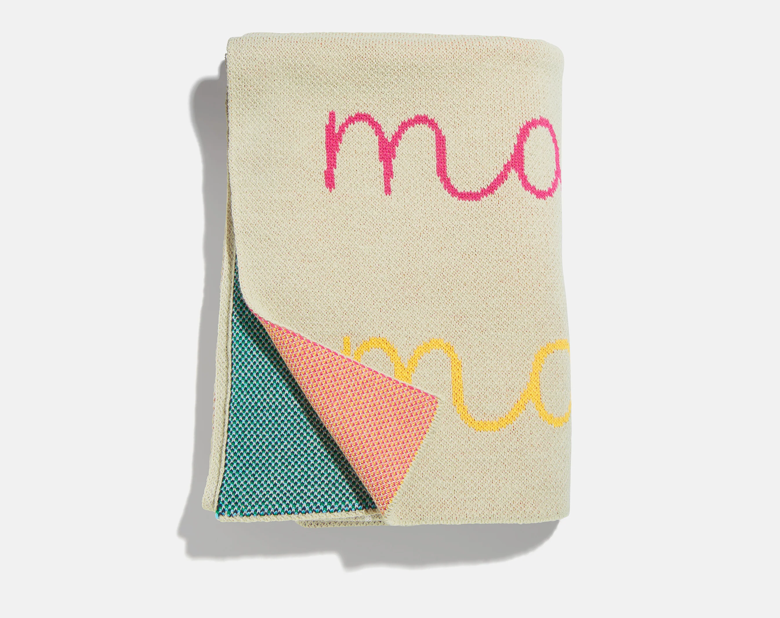 Script Ombre Name Custom Blanket - Beige/Multi - Image 4