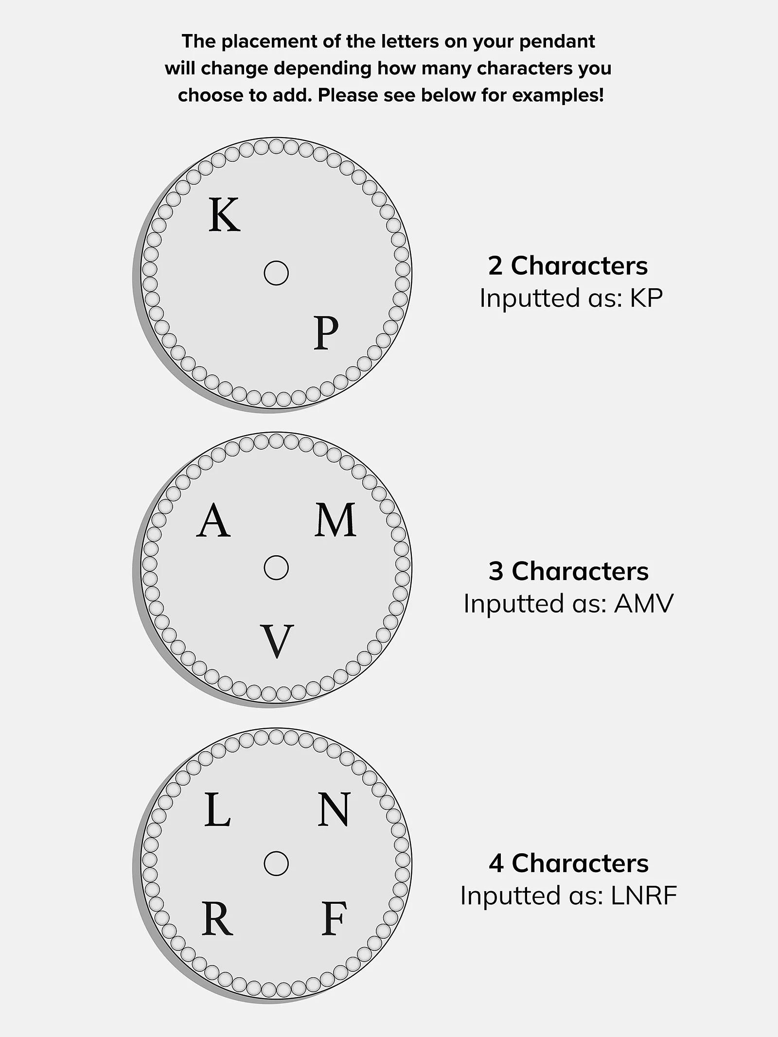 Classic 14K Gold Custom Medallion Necklace - Gold/Pavé - Image 4