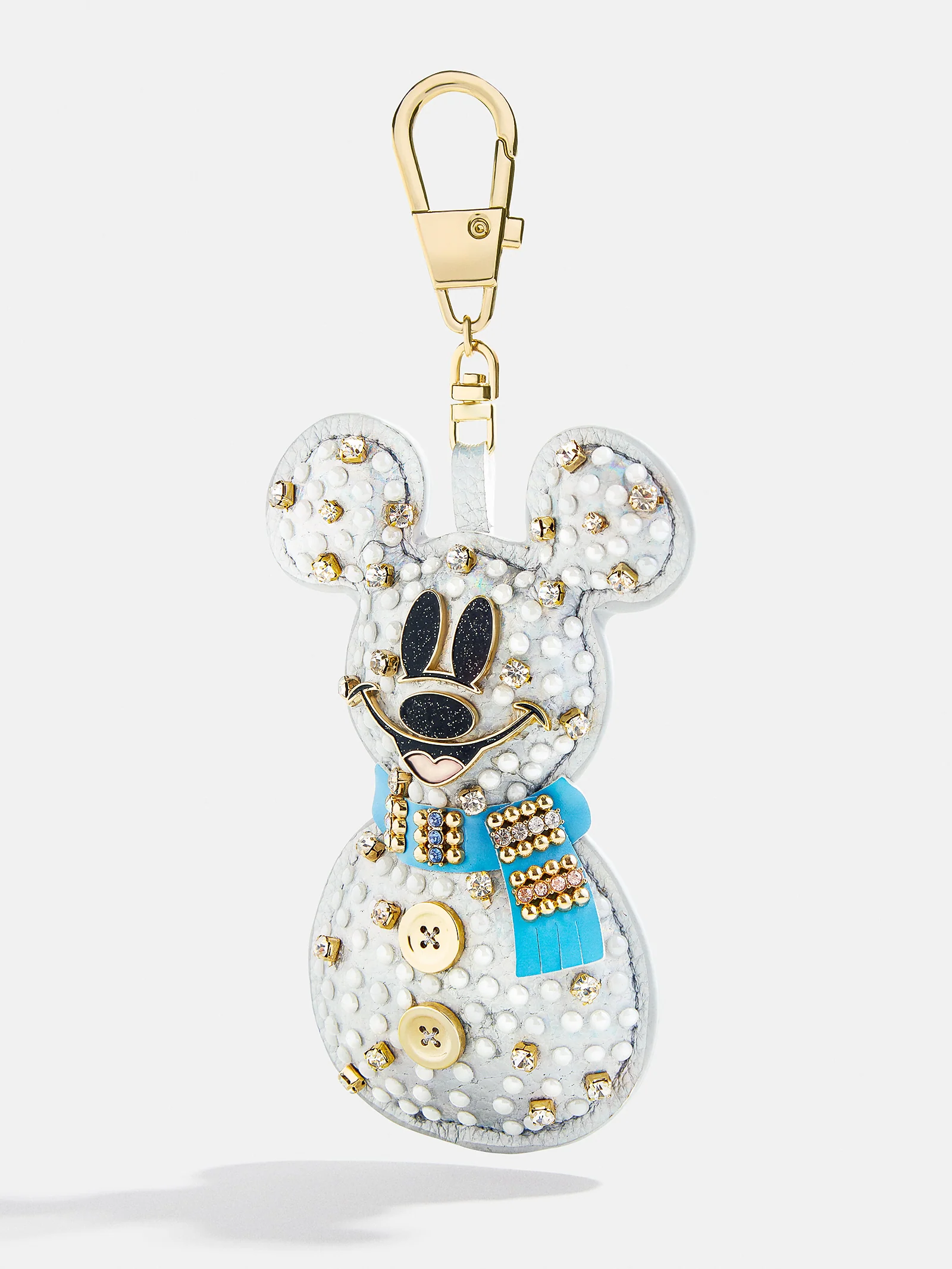 Disney Mickey Mouse Snowman Puff Bag Charm - Disney Snowman Puff Bag Charm - Image 3
