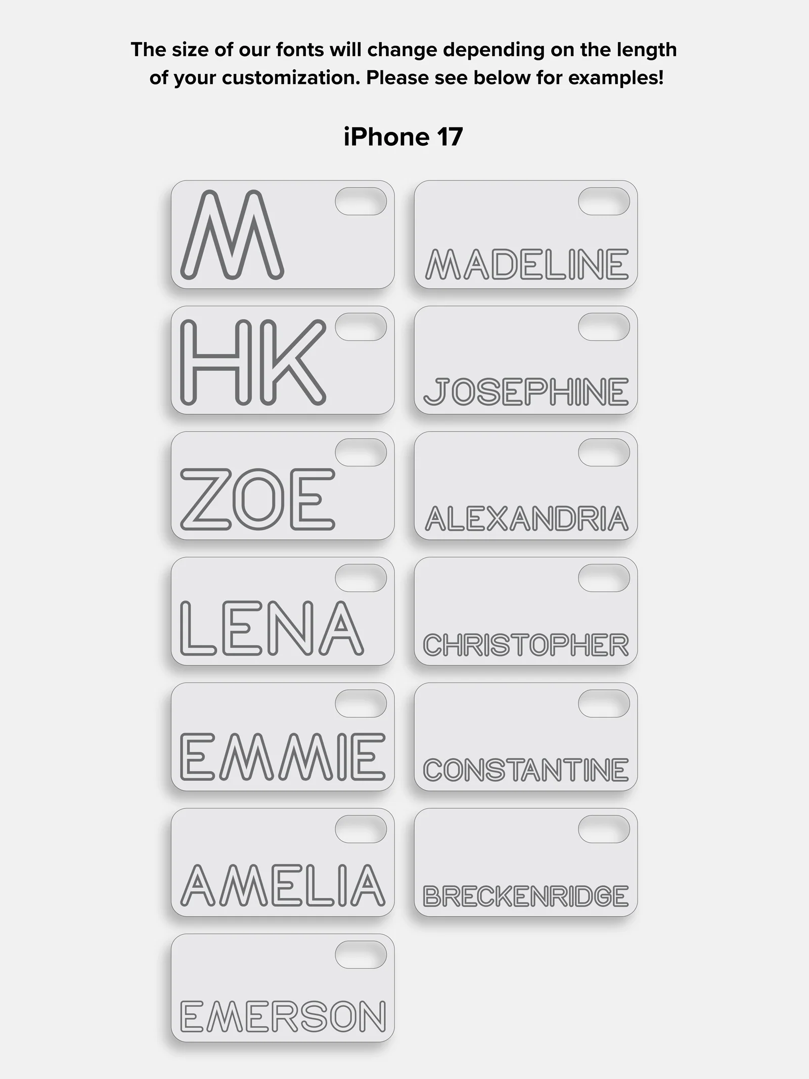 Fine Line Custom iPhone Case - Orange/Orange - Image 30