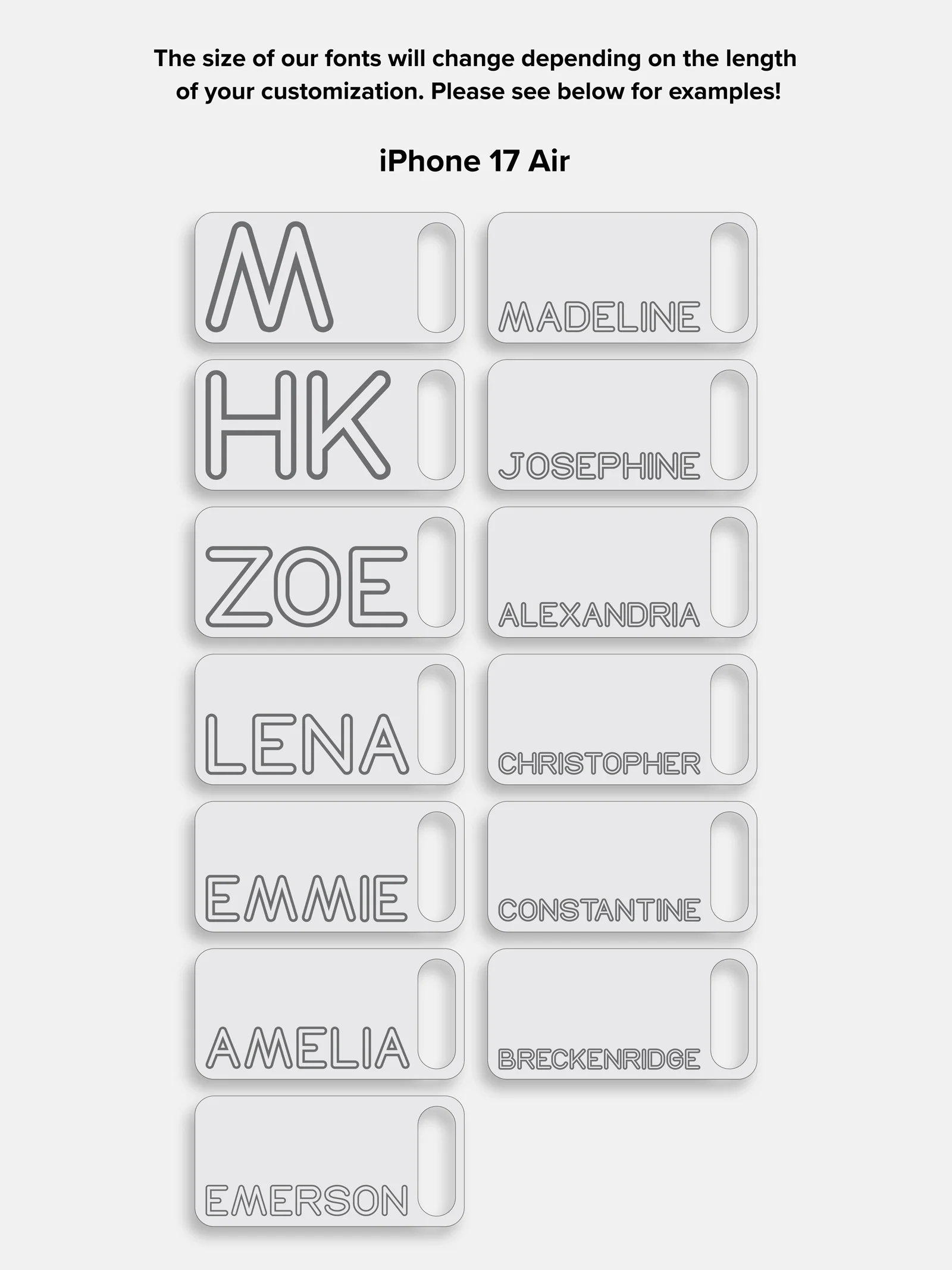 Fine Line Custom iPhone Case - Orange/Orange - Image 33