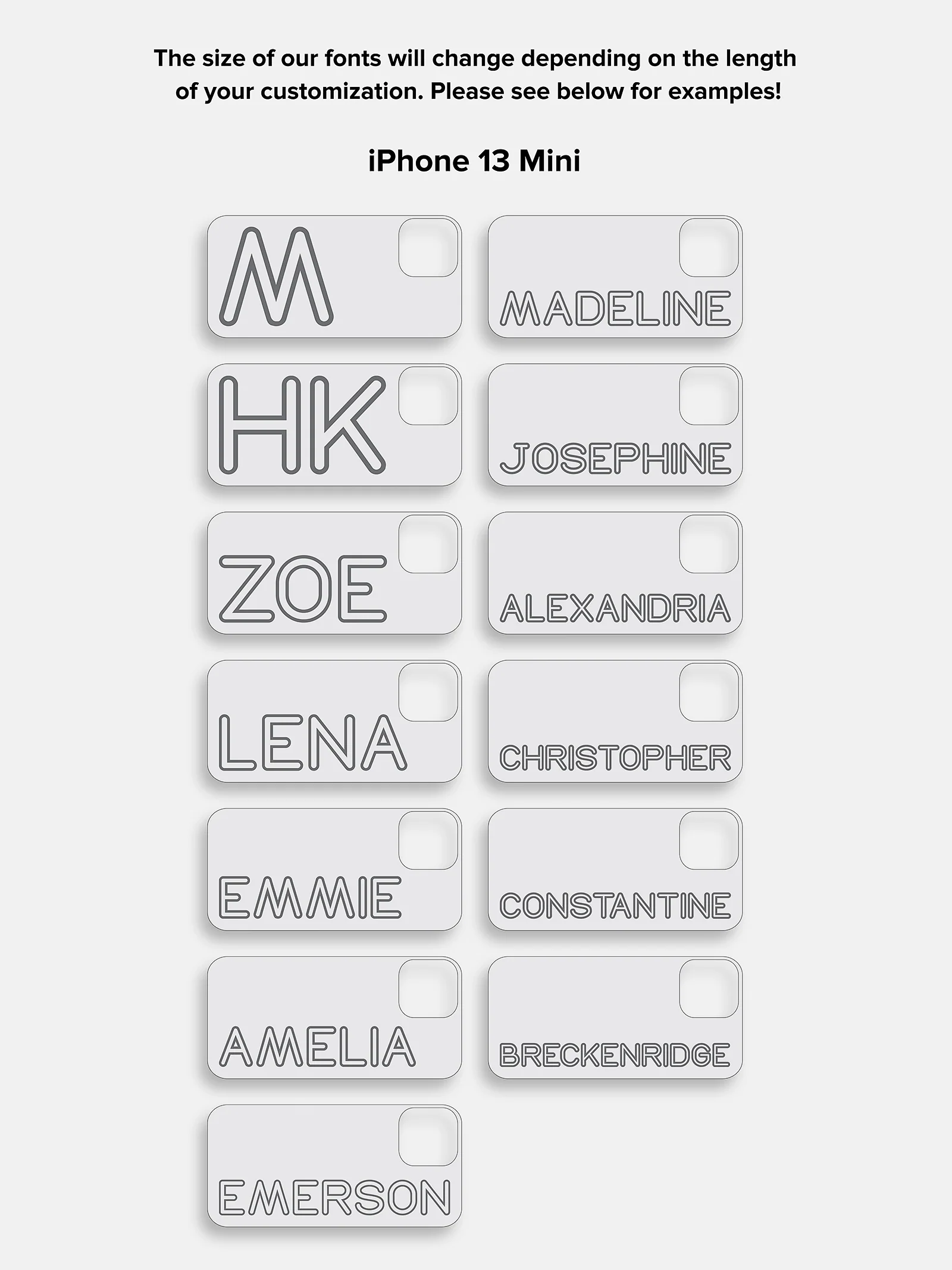 Fine Line Custom iPhone Case - Blush/Pink - Image 15