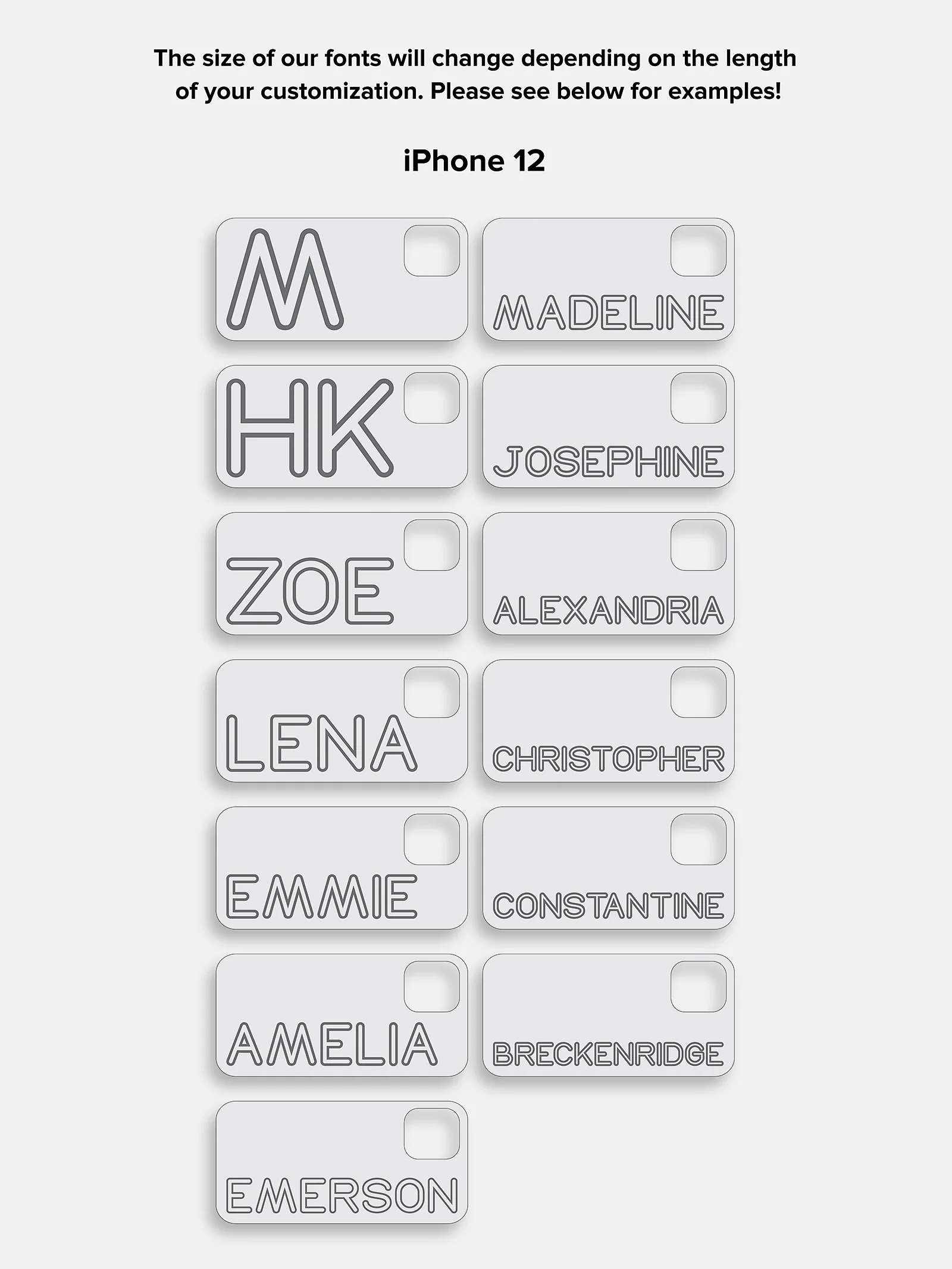 Fine Line Custom iPhone Case - Red/Red - Image 10