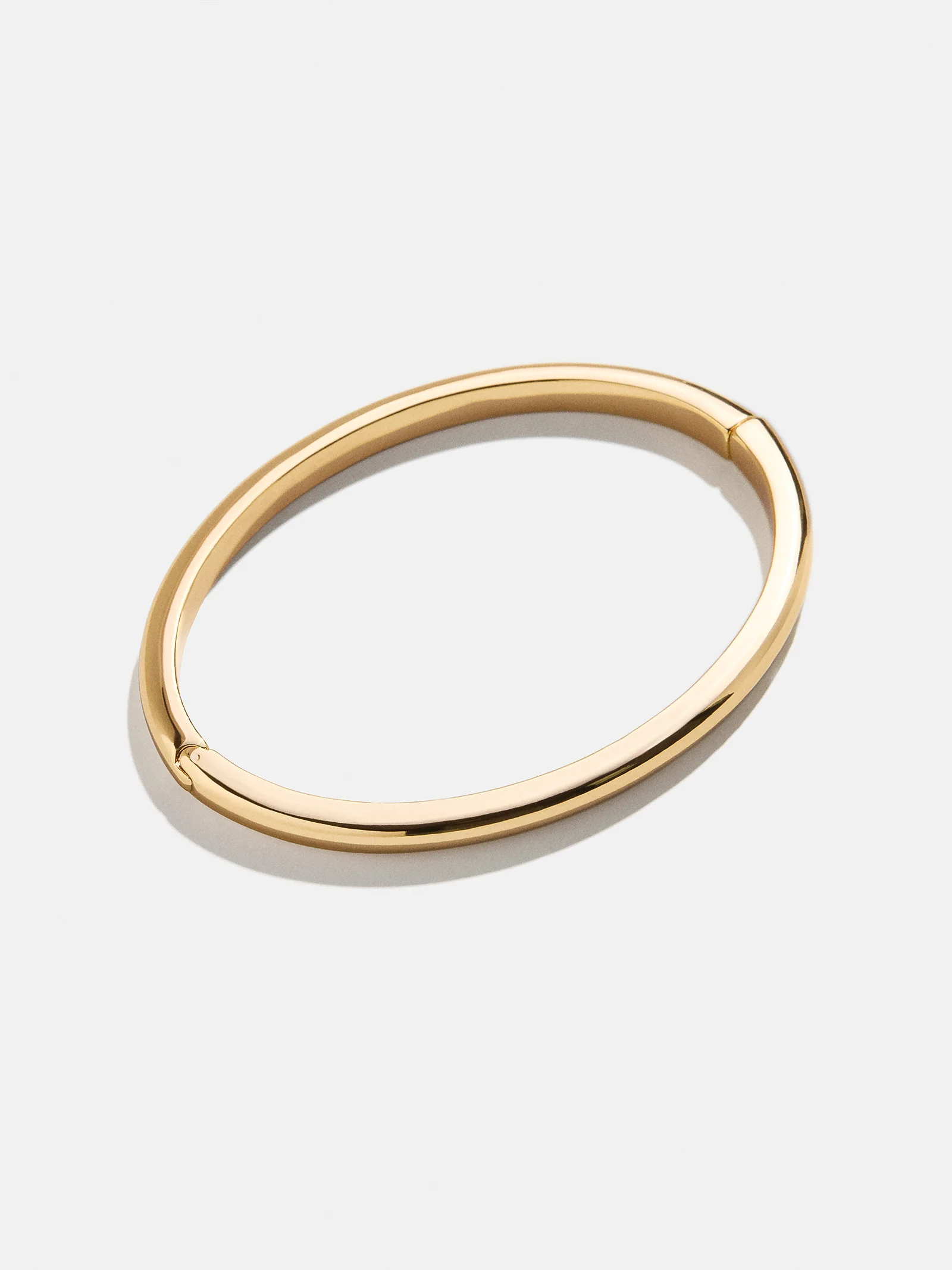 Nadia Classic Hinge Bangle - Classic Thin Gold - Image 4
