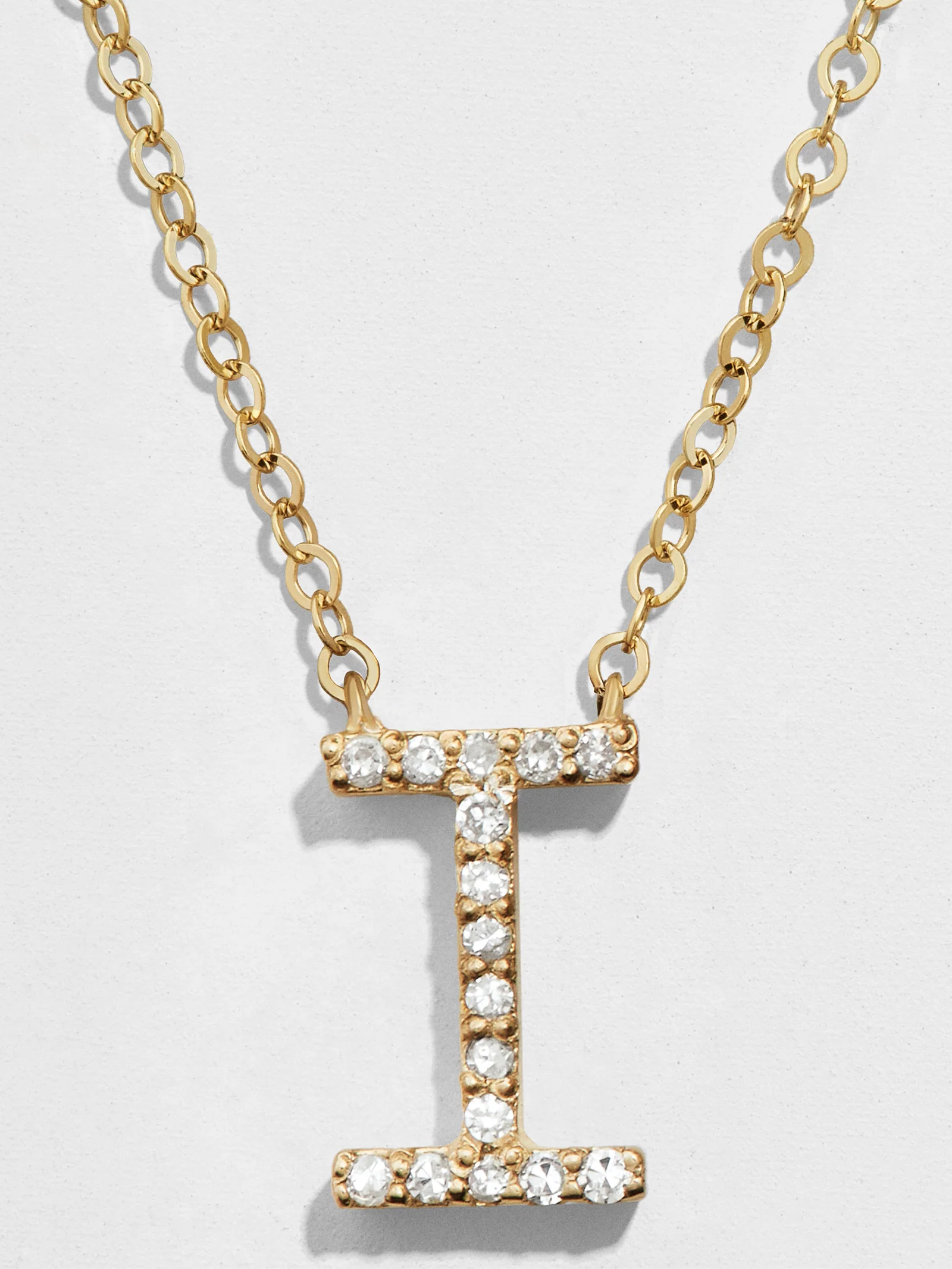 14K Gold Diamond Initial Necklace - Image 12
