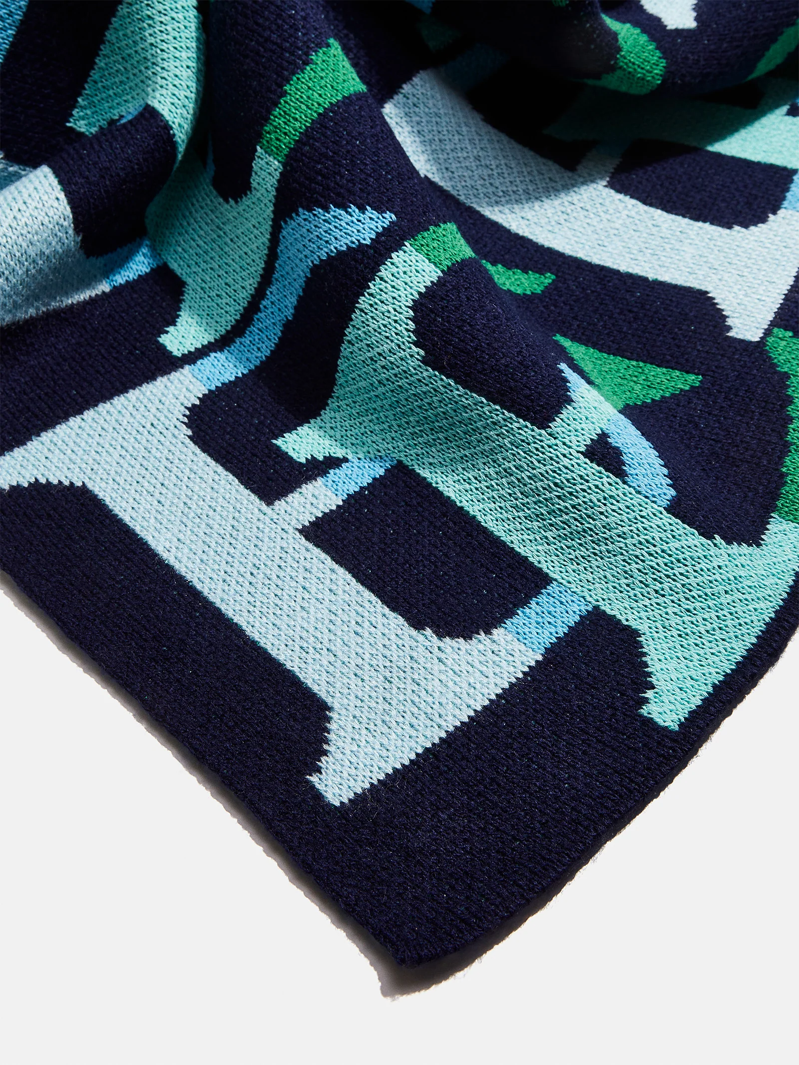 Got Your Back Custom Blanket - Blue/Green - Image 3