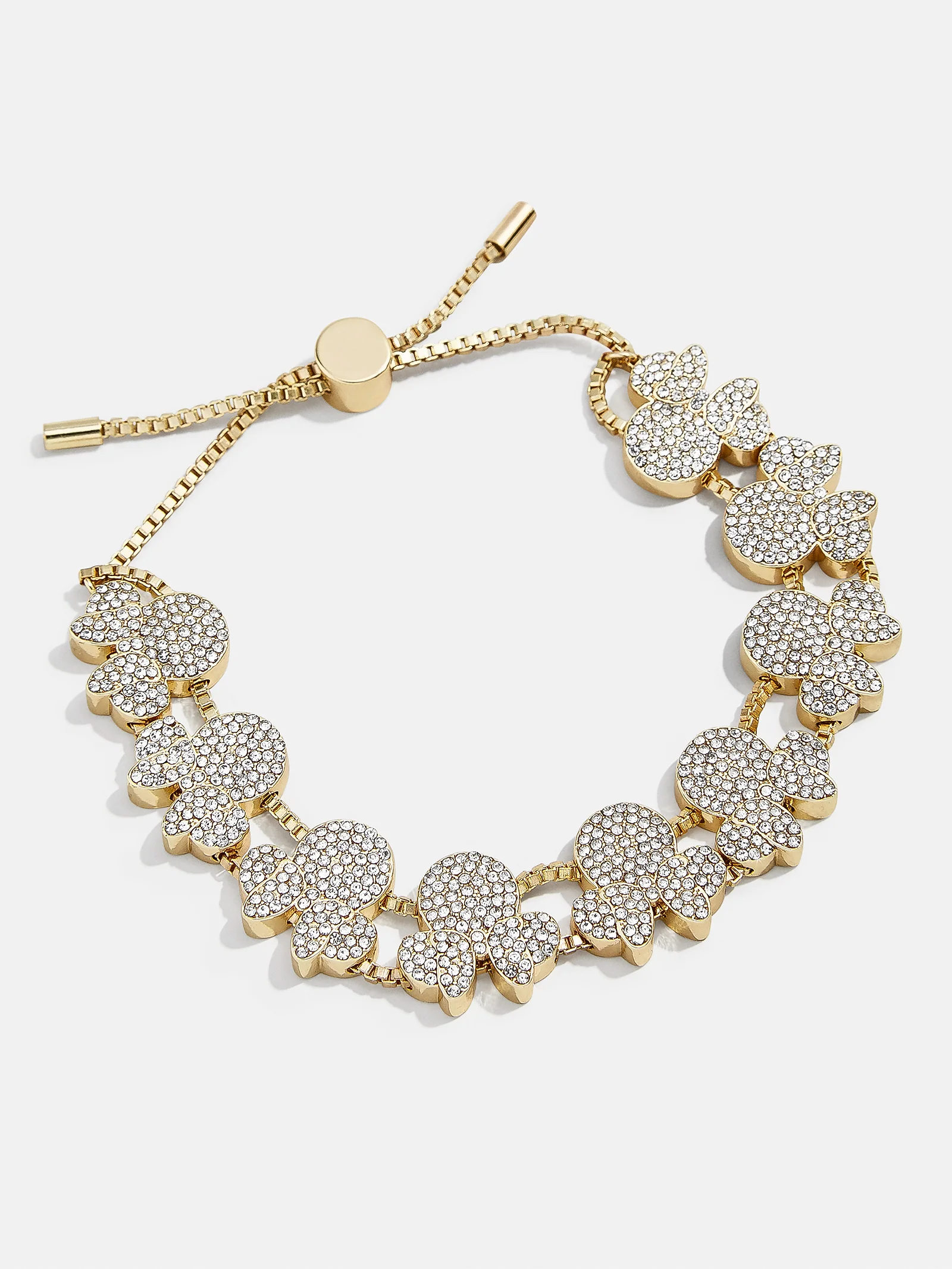 Disney Icon Slider Bracelet - Gold/Pavé - Image 15