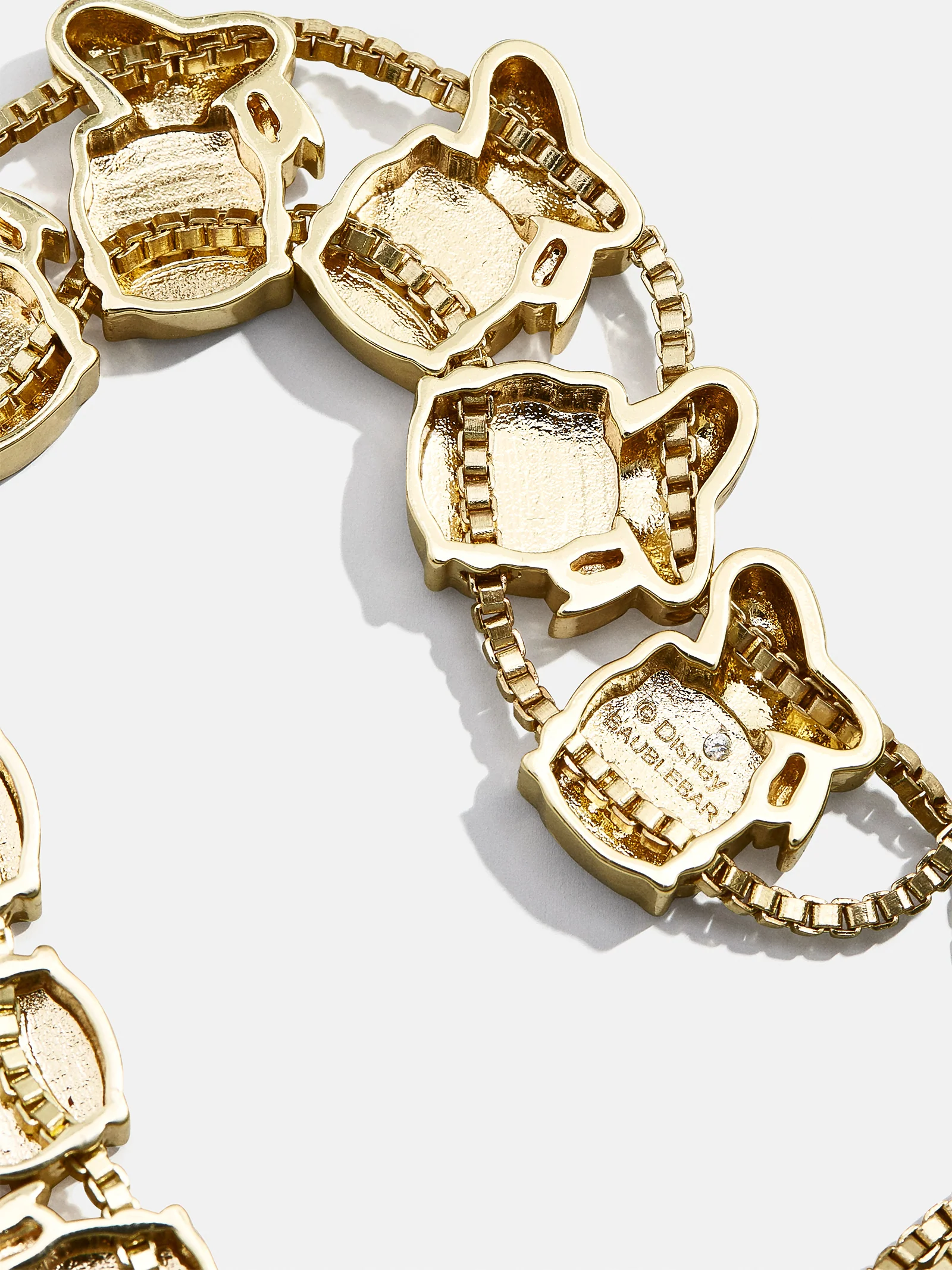 Disney Icon Slider Bracelet - Gold/Pavé - Image 6