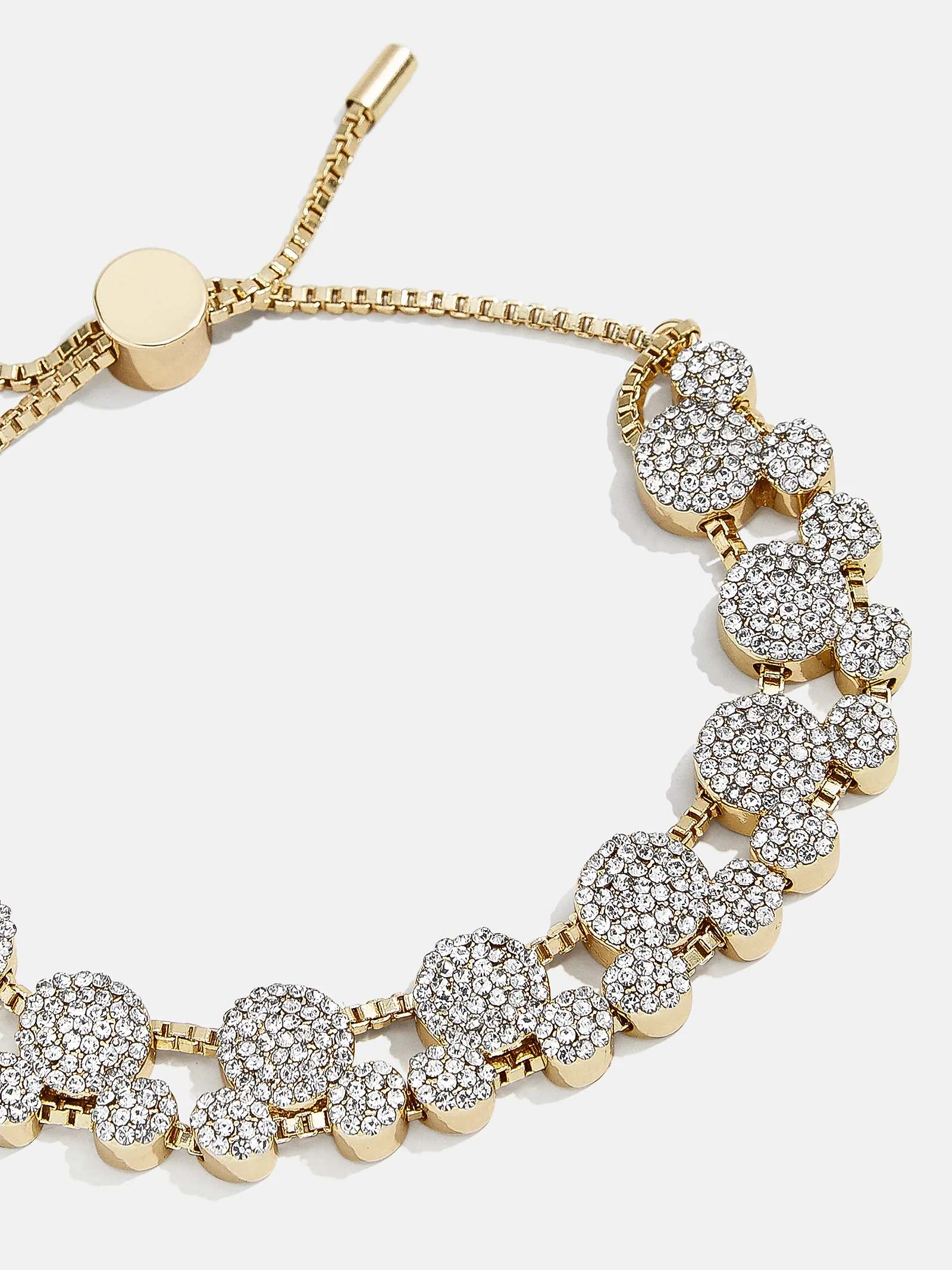 Disney Icon Slider Bracelet - Gold/Pavé - Image 7