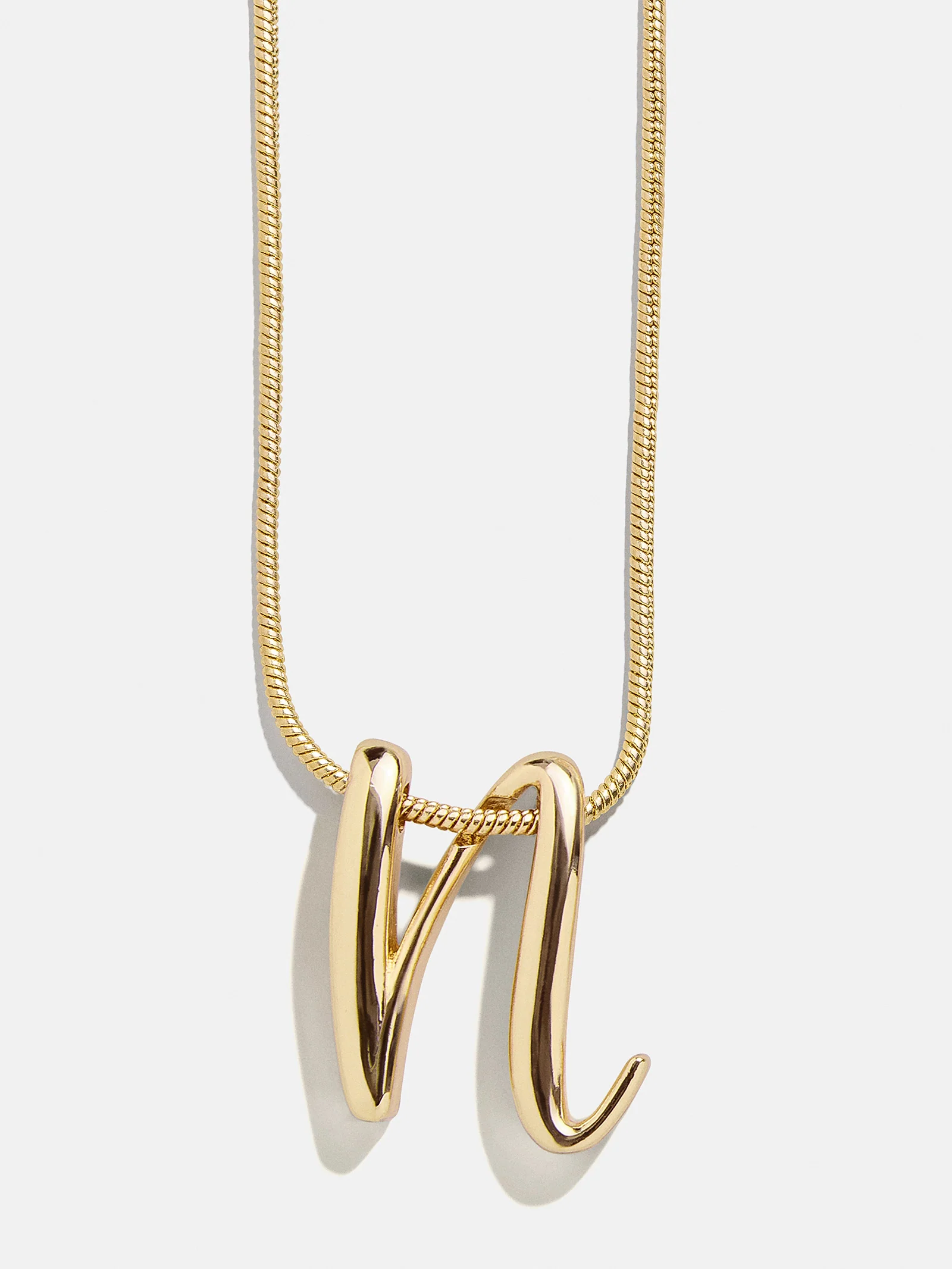 Classic Script Initial Necklace - Classic Script - Image 16