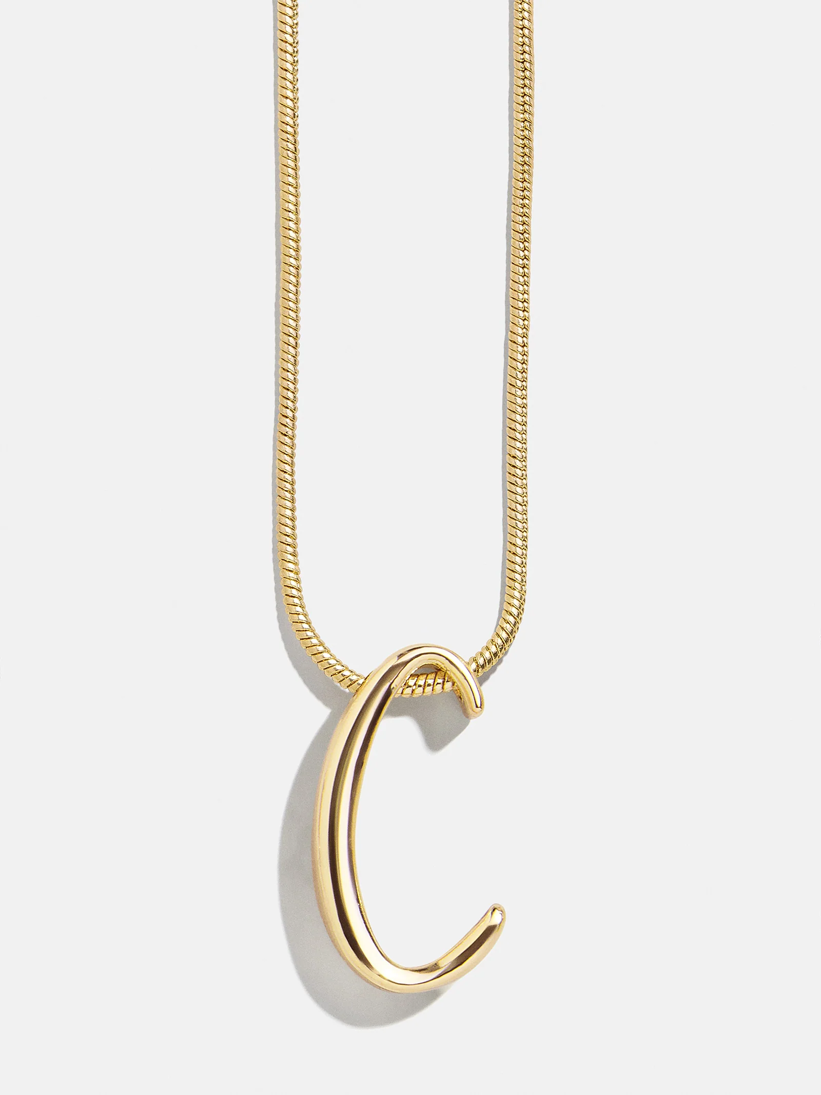 Classic Script Initial Necklace - Classic Script - Image 5