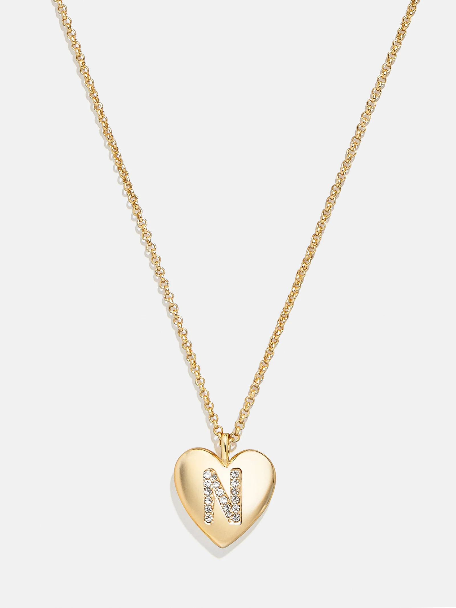 Little Love Kids' Initial Heart Necklace - Gold - Image 17