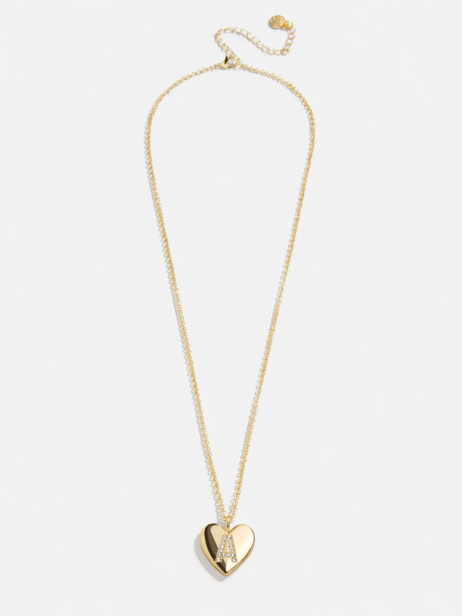 Little Love Kids' Initial Heart Necklace - Gold - Image 27