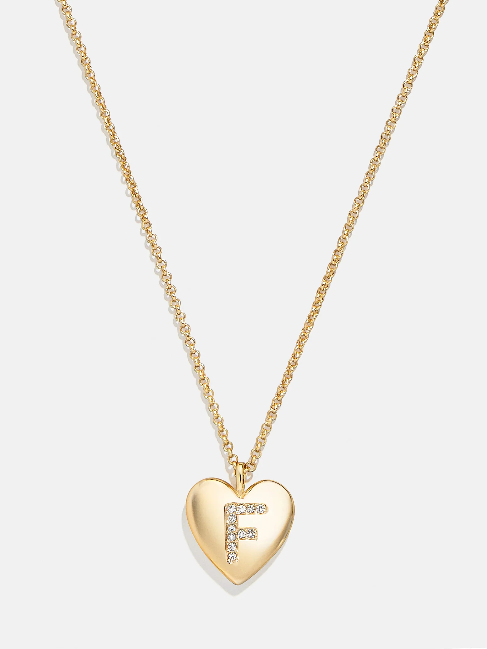 Little Love Kids' Initial Heart Necklace - Gold - Image 9