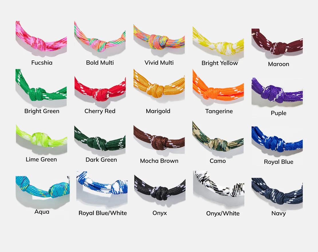 Knotty Initial Custom Bracelet - Bright Green Single Letter - Image 5