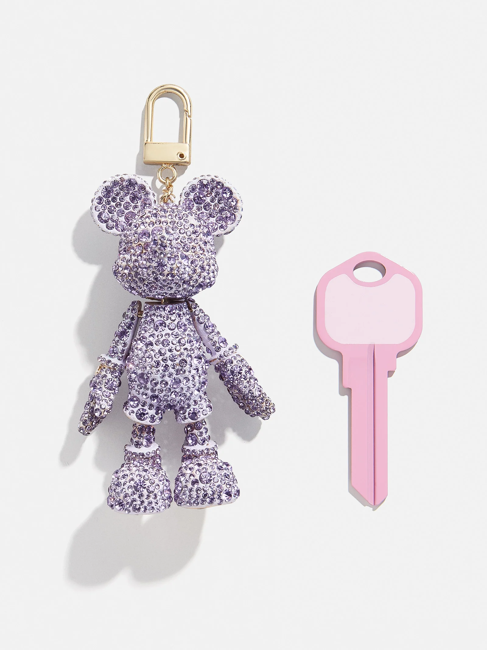 Mickey Mouse disney Bag Charm - Gold Glitter - Image 5