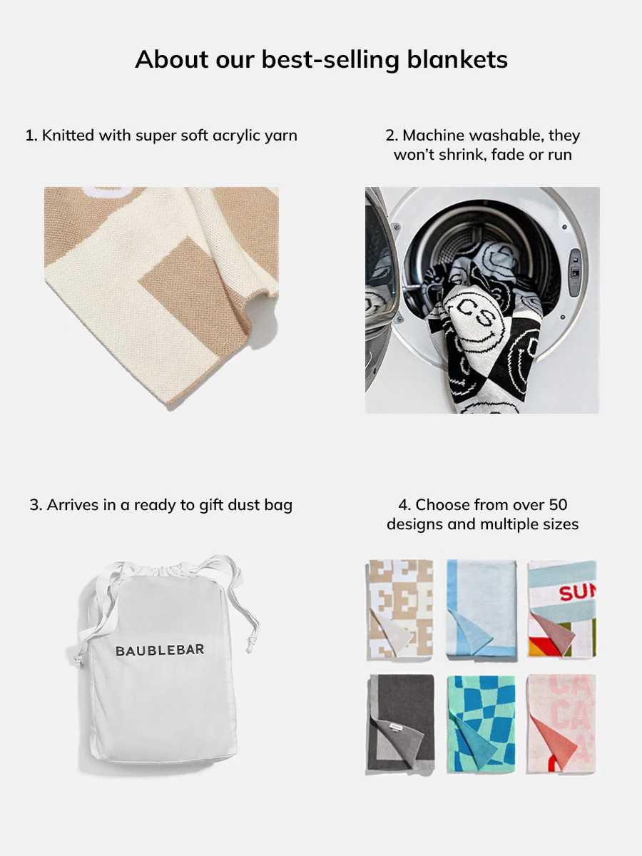 On Repeat Custom Blanket - Natural/Beige - Image 8