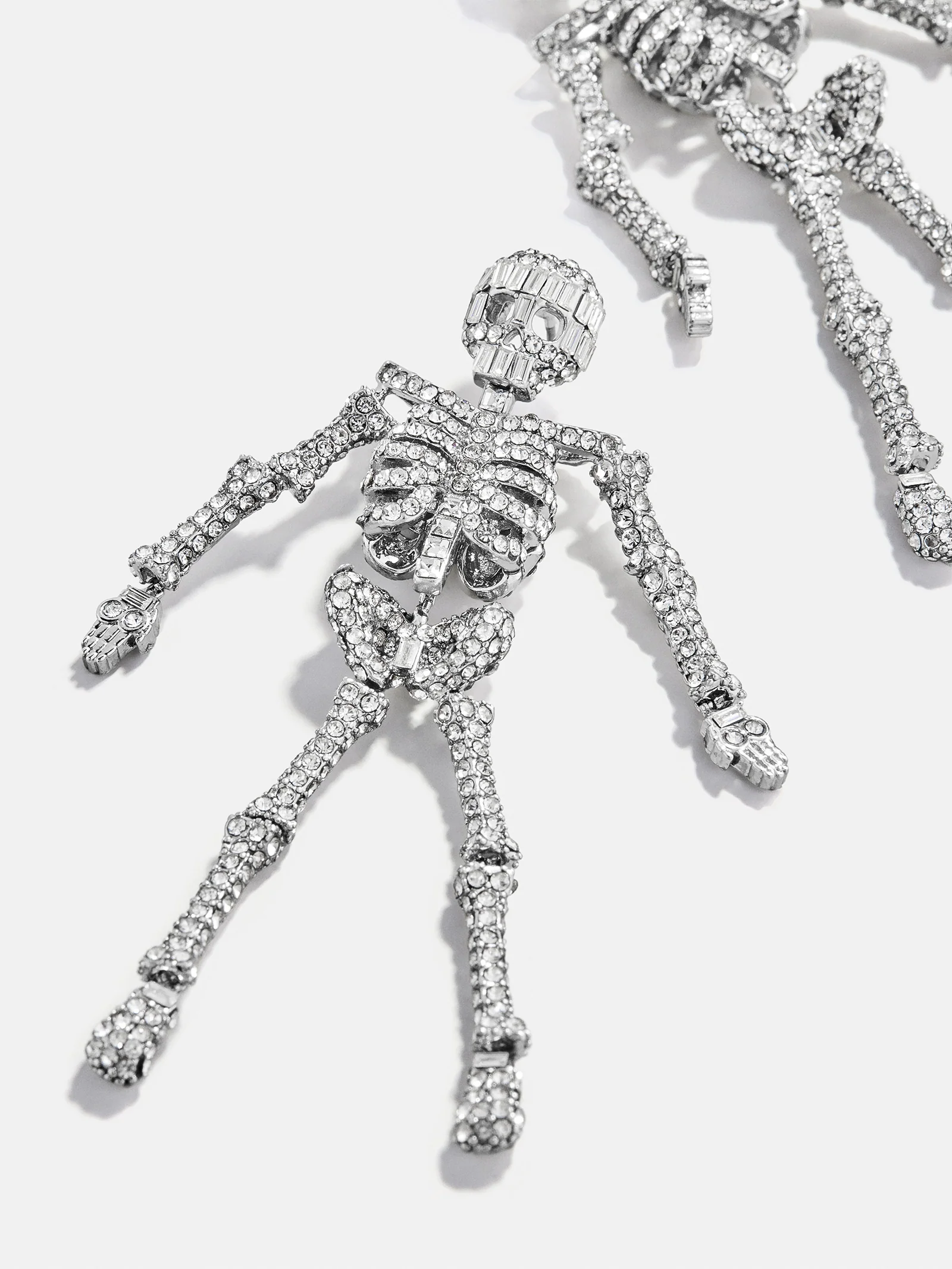 Drop Dead Hottie Earrings - Silver - Image 3