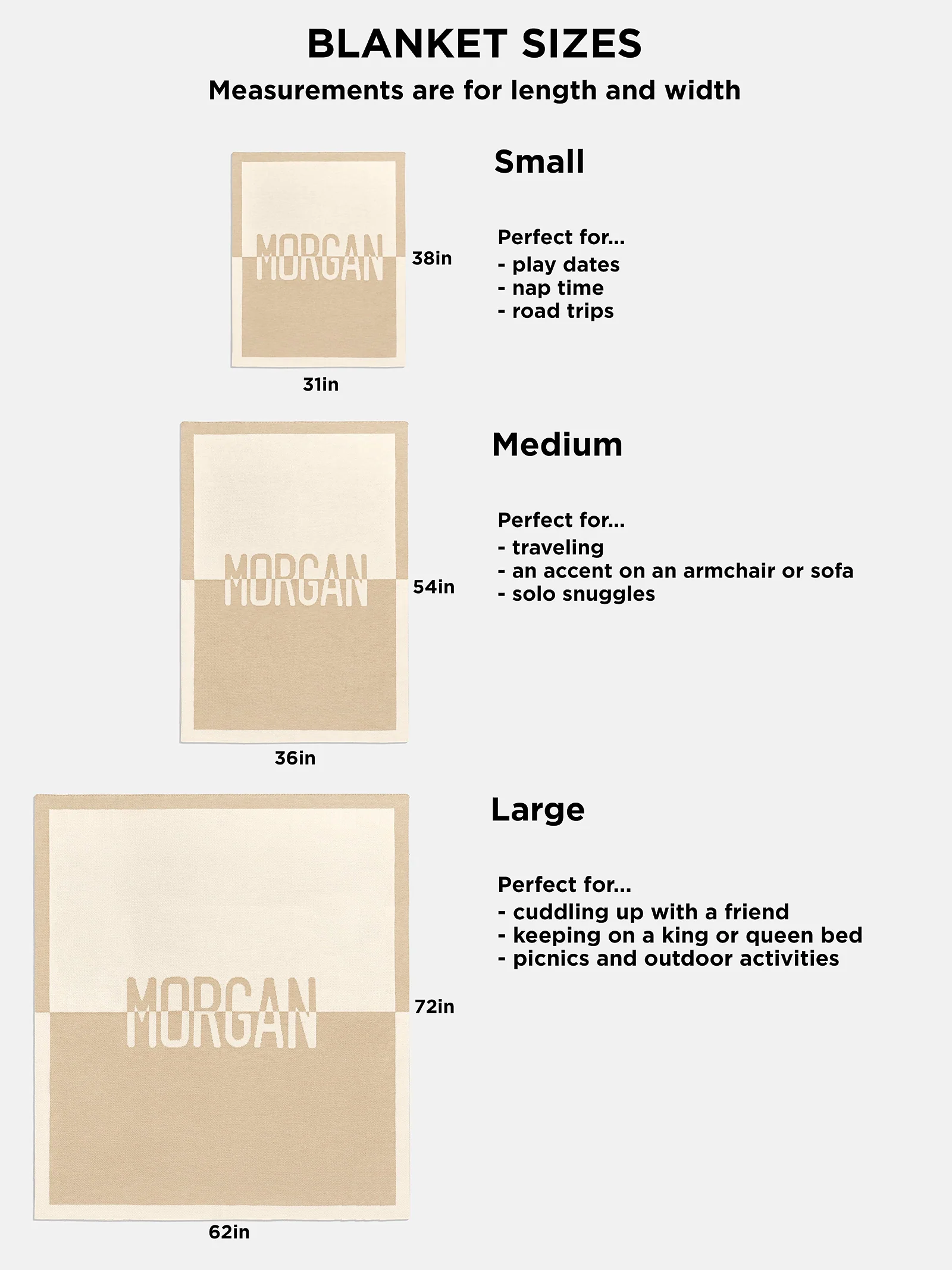 Subtly Scalloped Kids' Custom Blanket - Tan/Pink - Image 7