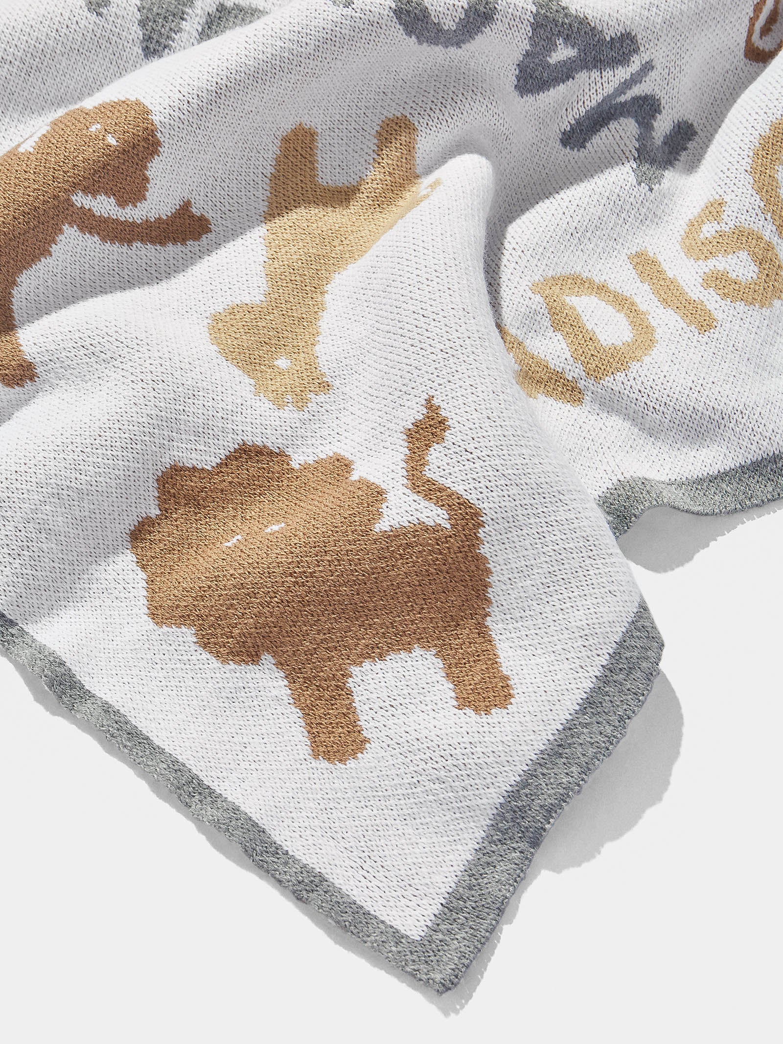 Wild Child Kids' Custom Blanket - Gray/Beige - Image 5