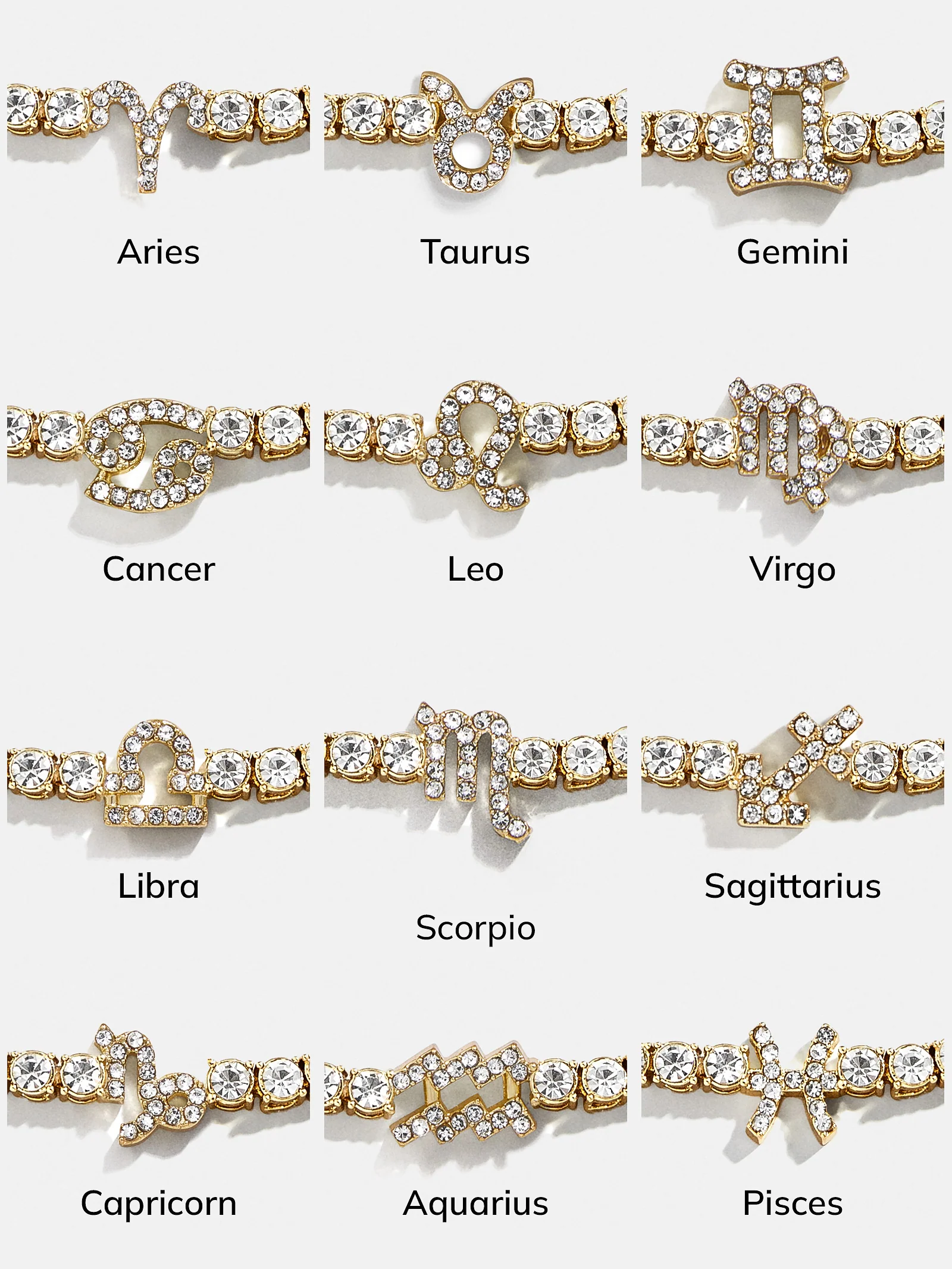 Zodiac Tennis Bracelet - Aries - Image 4
